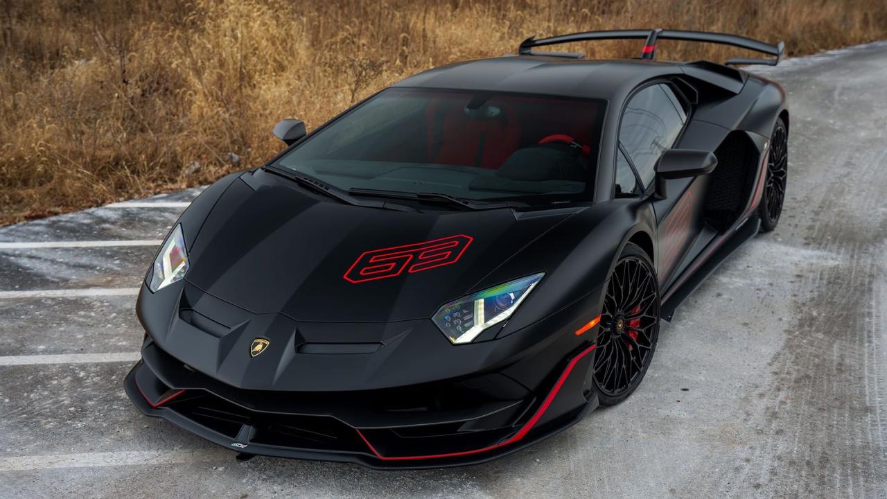 2019 Lamborghini Aventador SVJ 63