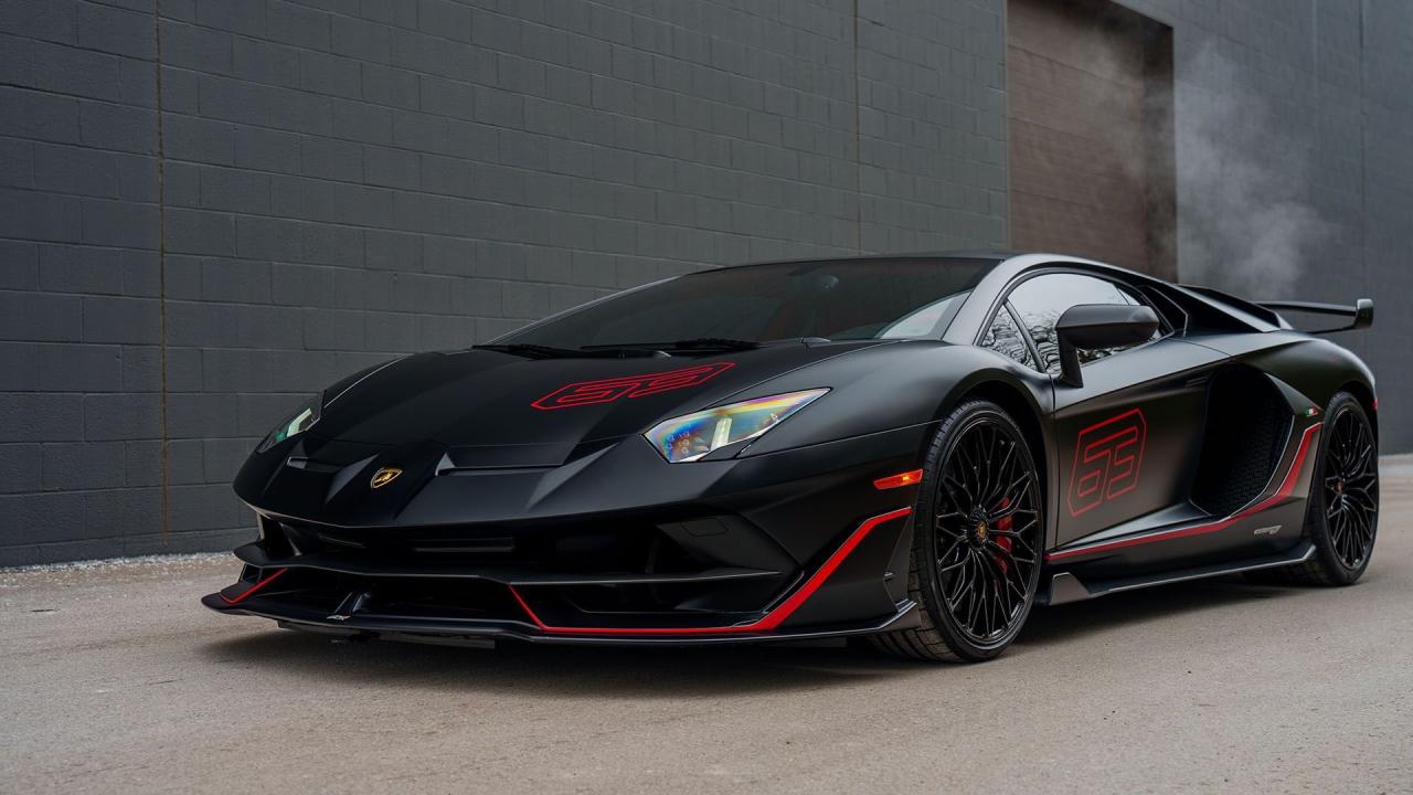 2019 Lamborghini Aventador SVJ 63