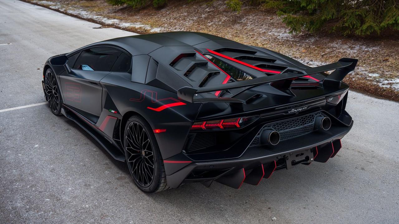 2019 Lamborghini Aventador SVJ 63