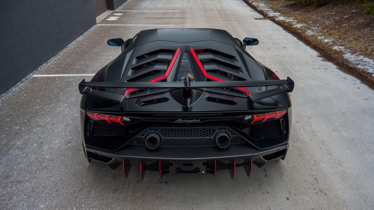 2019 Lamborghini Aventador SVJ 63