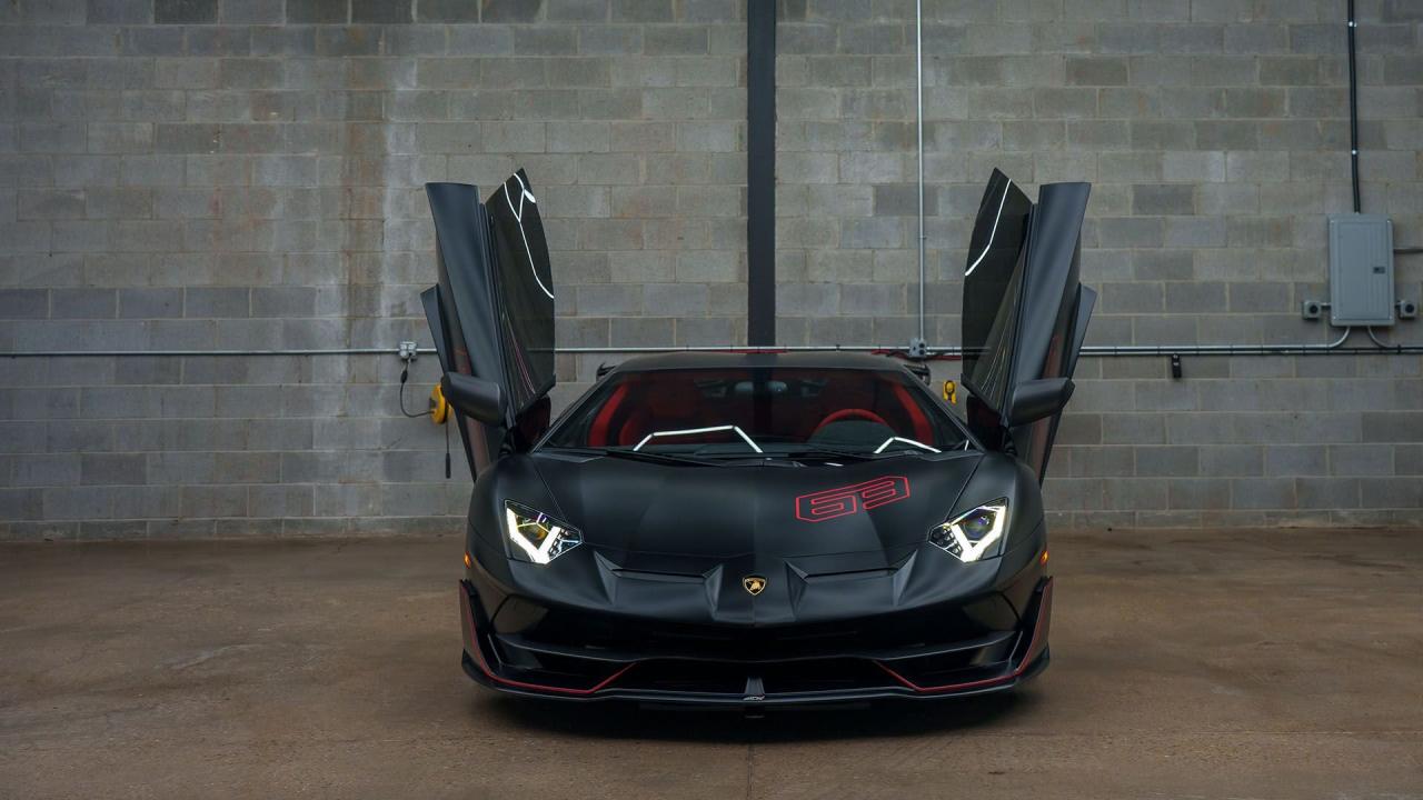 2019 Lamborghini Aventador SVJ 63