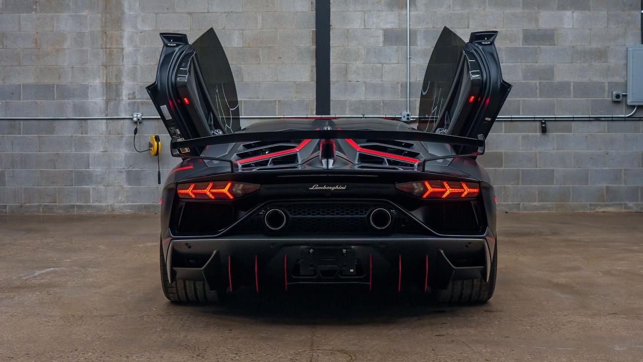 2019 Lamborghini Aventador SVJ 63