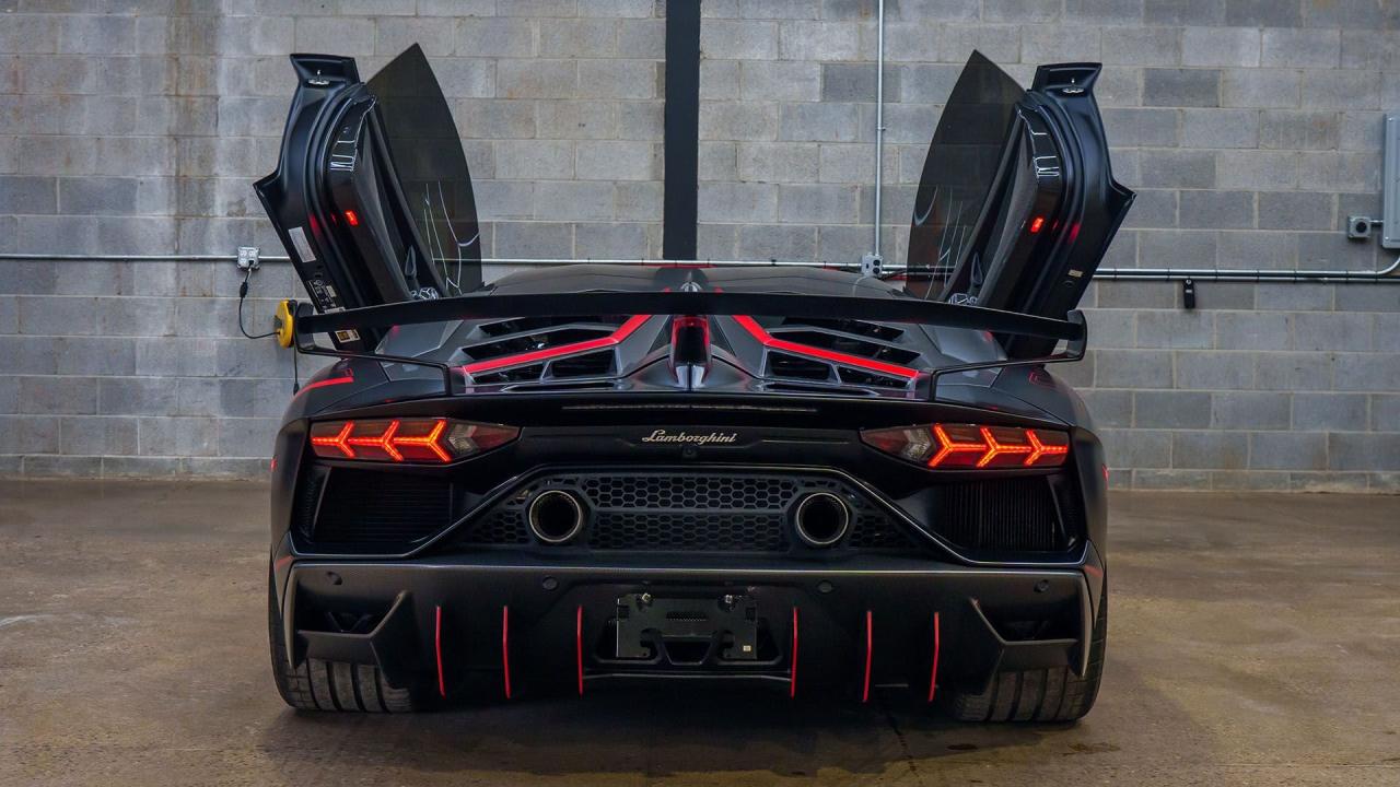 2019 Lamborghini Aventador SVJ 63