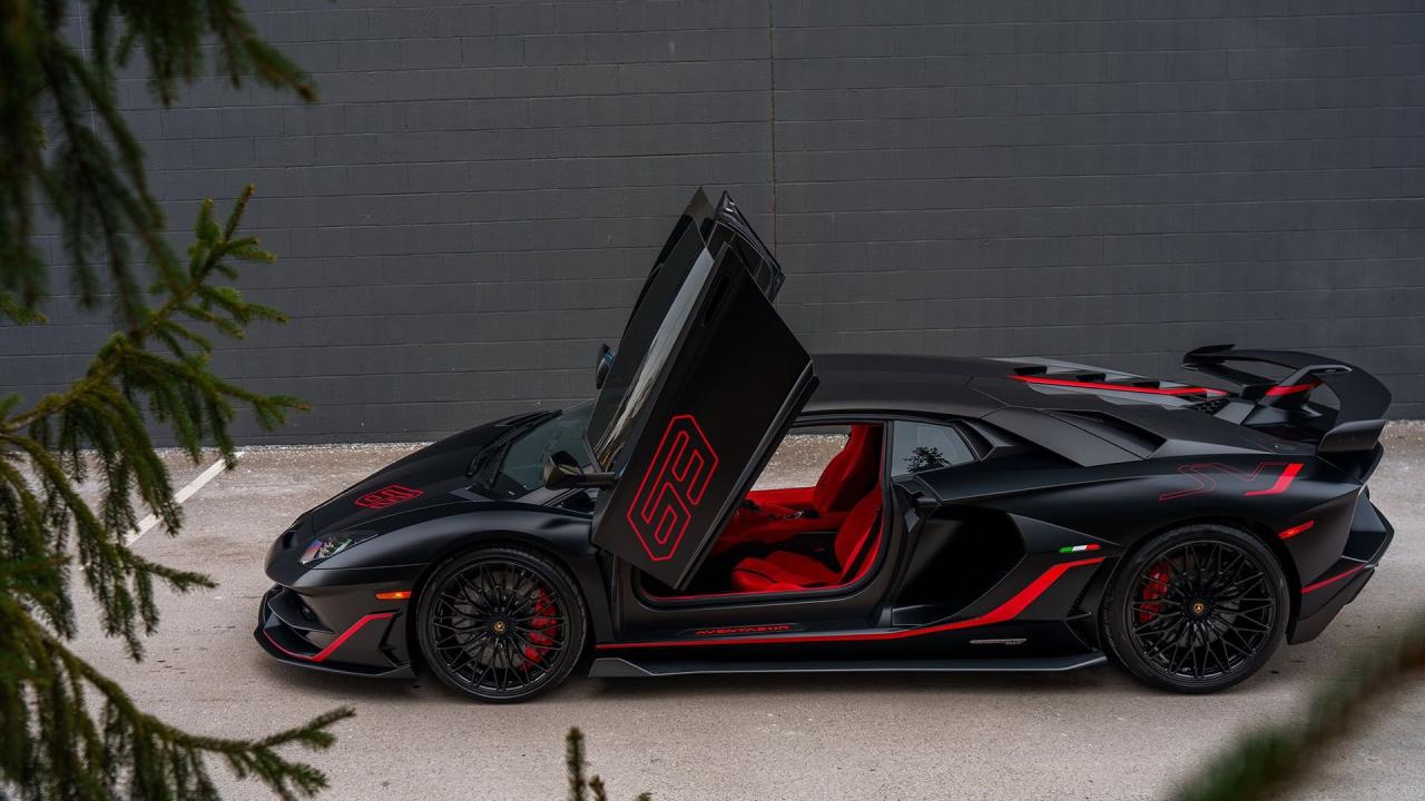 2019 Lamborghini Aventador SVJ 63