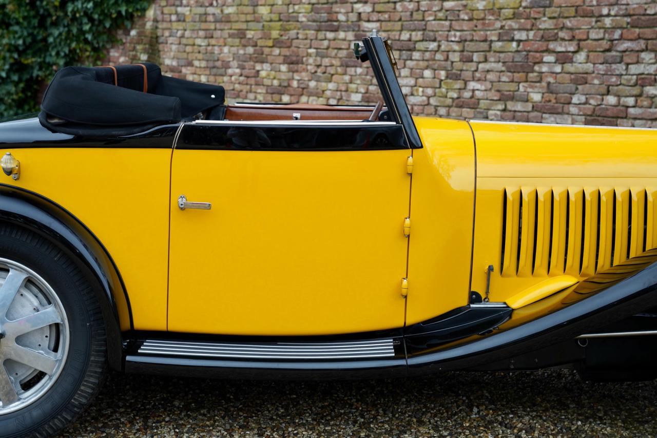 1932 Bugatti Type 55 Cabriolet par Vanvooren