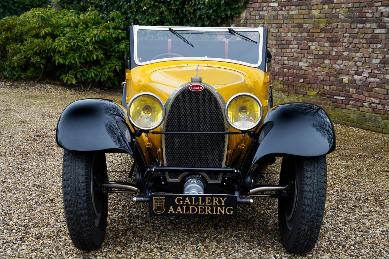 1932 Bugatti Type 55 Cabriolet par Vanvooren