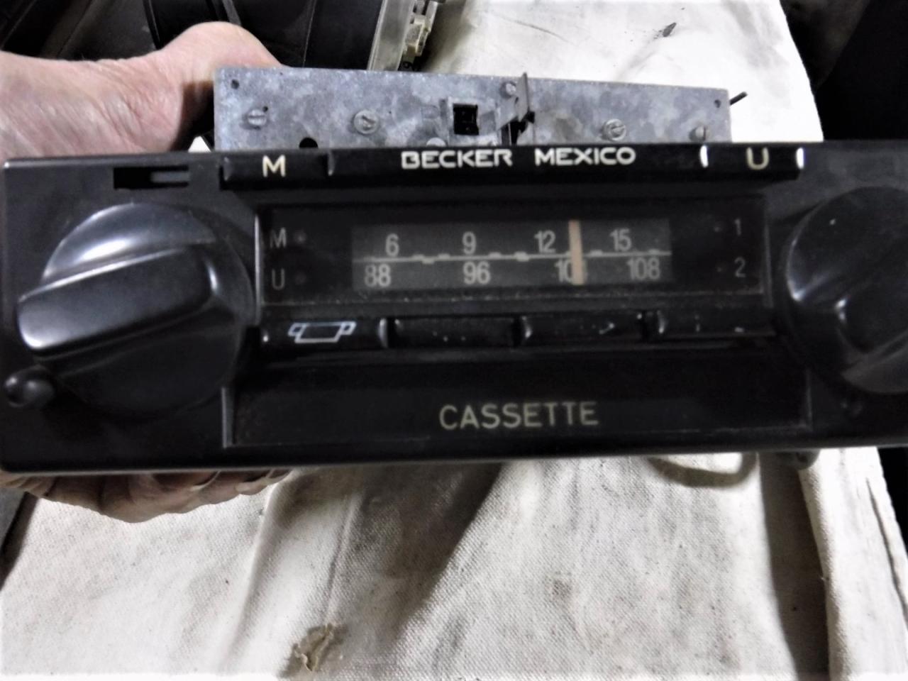 1960 Classic Car Radio Becker