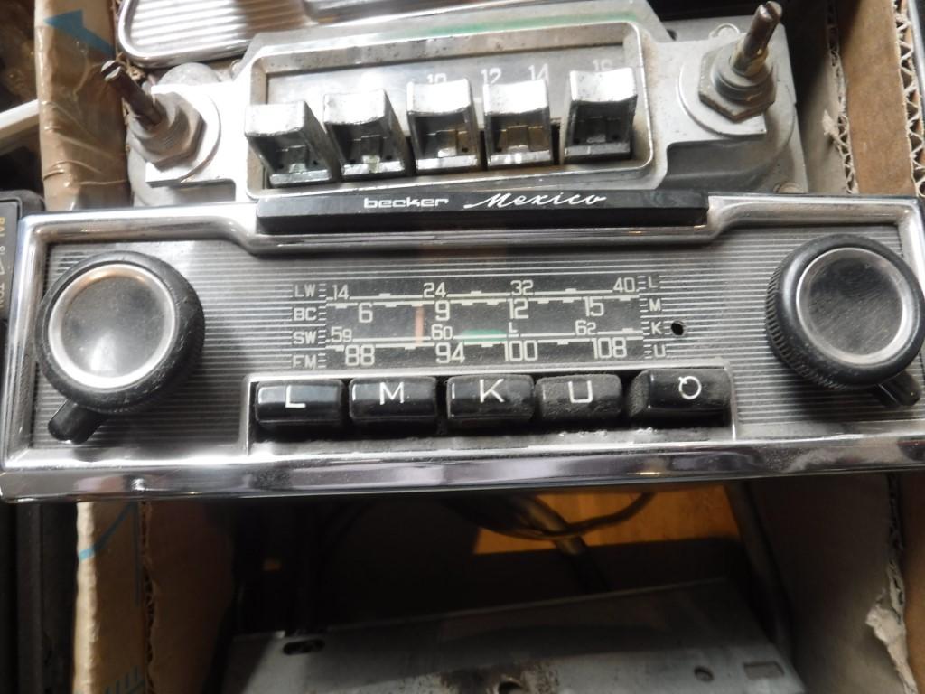 1960 Classic Car Radio Becker