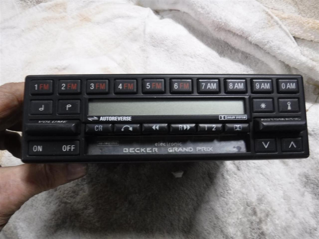 1960 Classic Car Radio Becker