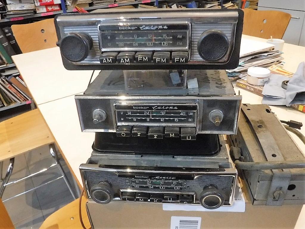 1960 Classic Car Radio Becker