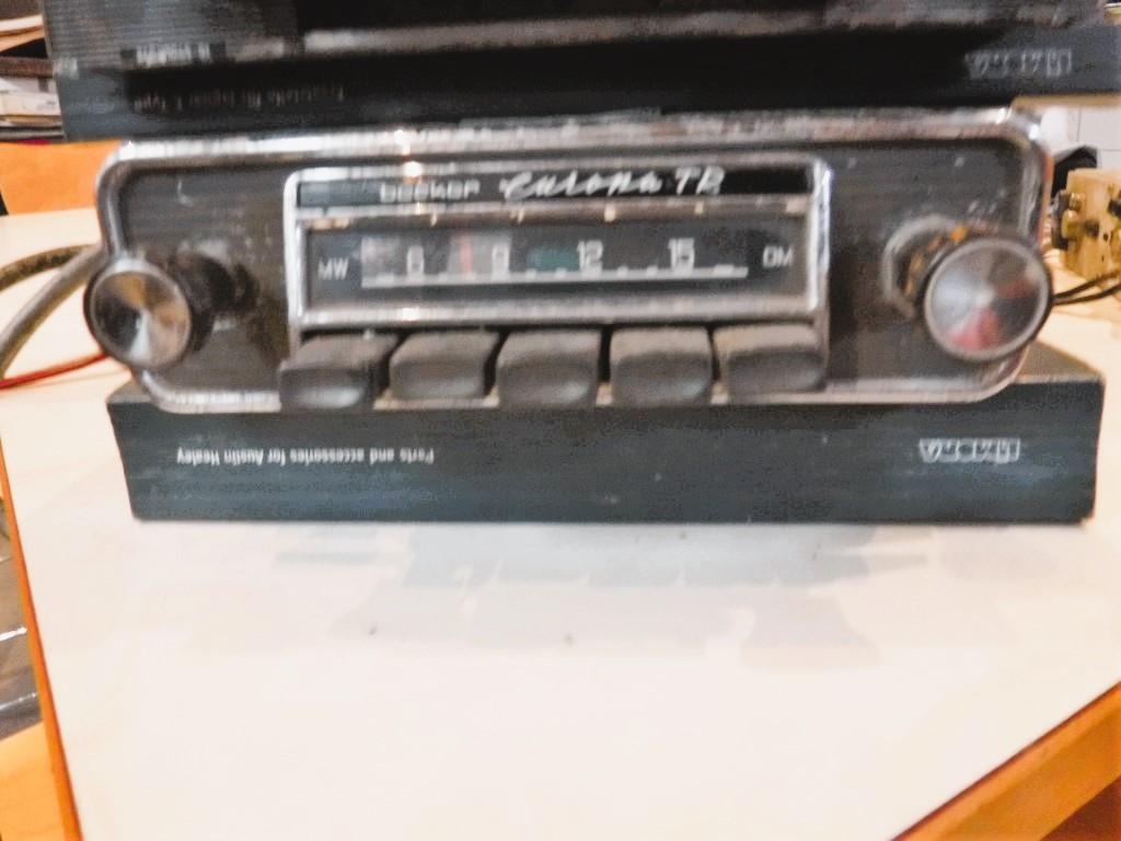 1960 Classic Car Radio Becker