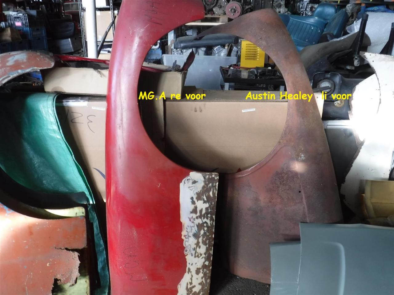 1950 Austin Healey parts Body panels