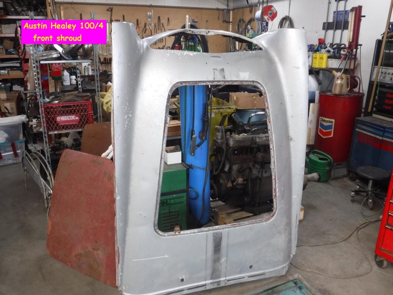 1950 Austin Healey parts Body panels