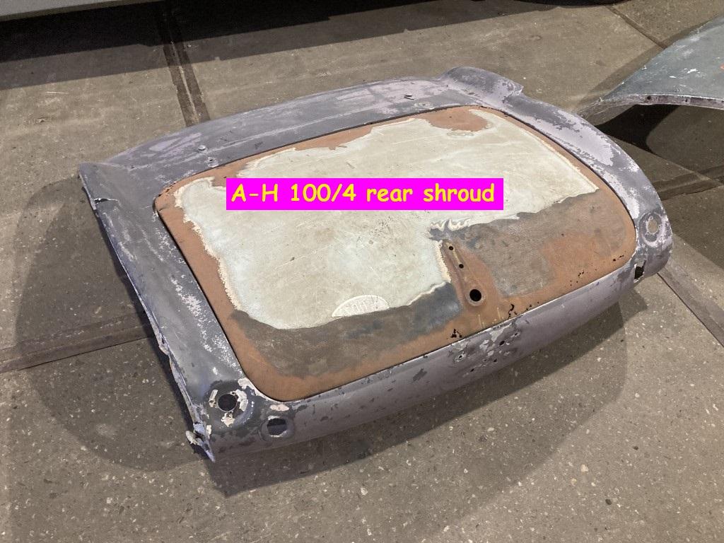 1950 Austin Healey parts Body panels