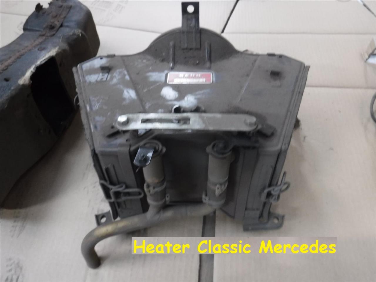 1960 Mercedes parts classic heater