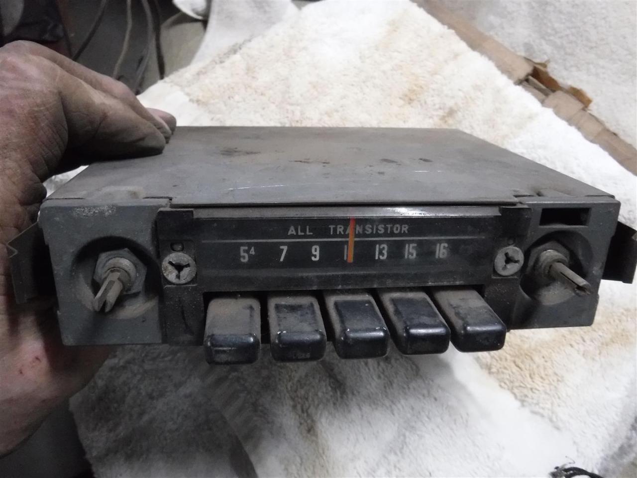 1960 Classic Car Radio radio&#039;&#039;s from 1930 - 1990