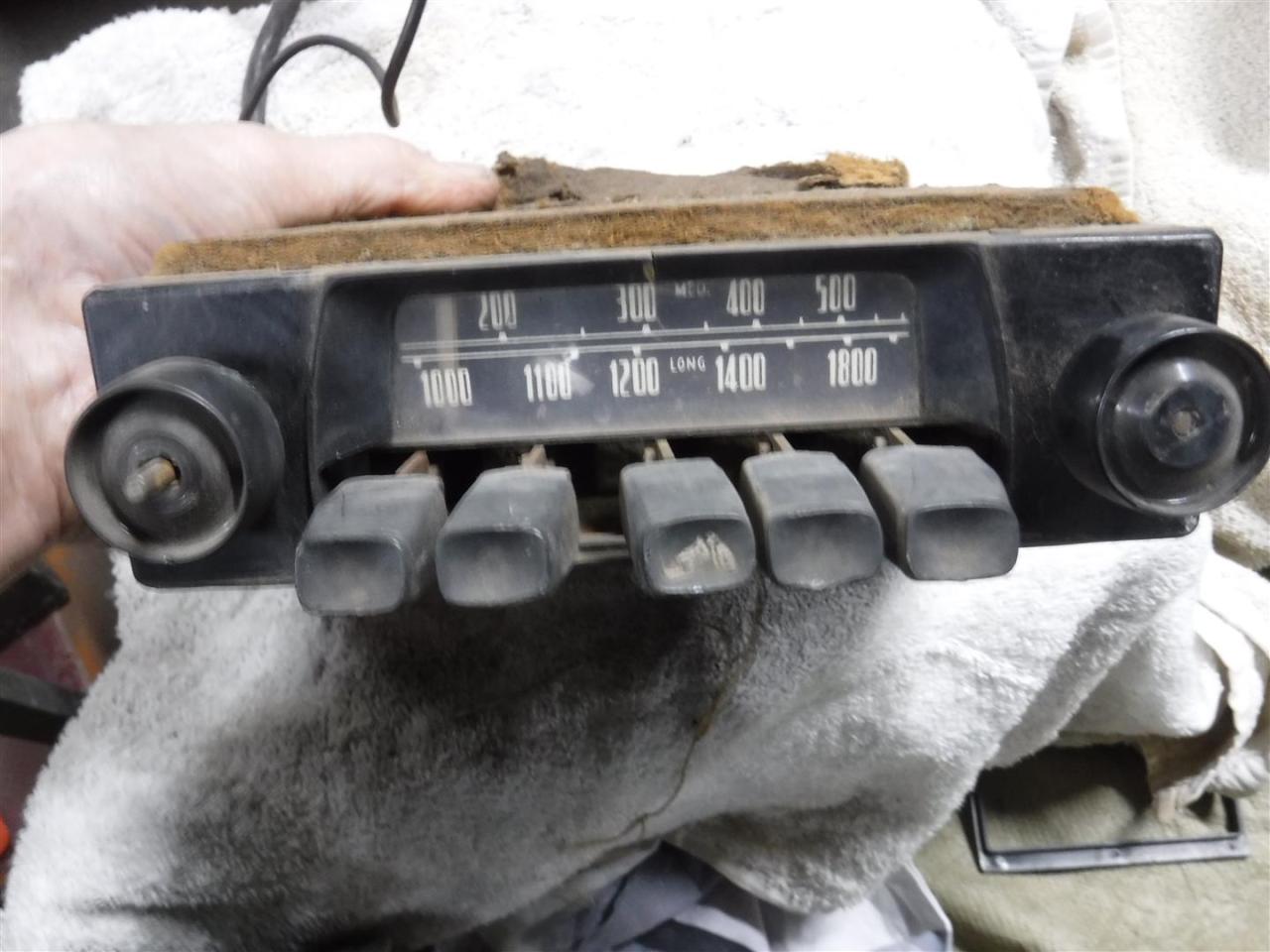 1960 Classic Car Radio radio&#039;&#039;s from 1930 - 1990