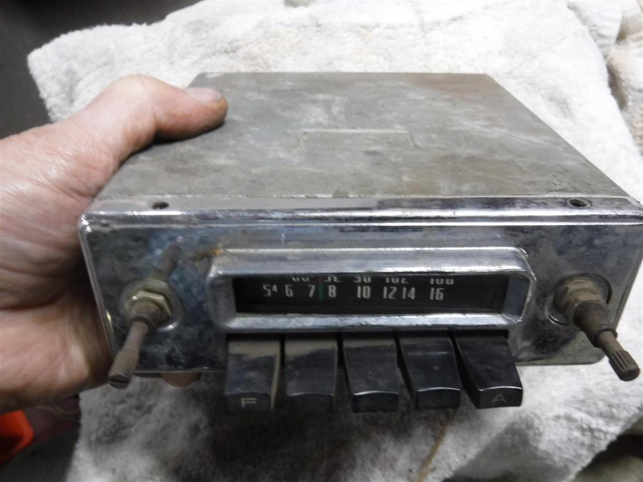 1960 Classic Car Radio radio&#039;&#039;s from 1930 - 1990