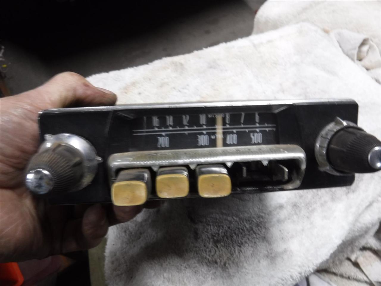 1960 Classic Car Radio radio&#039;&#039;s from 1930 - 1990