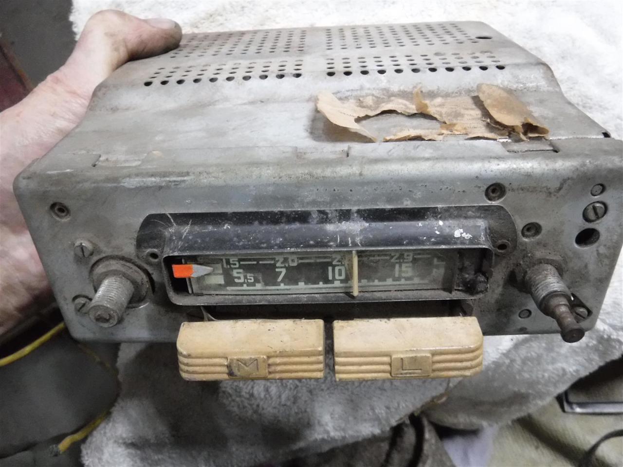 1960 Classic Car Radio radio&#039;&#039;s from 1930 - 1990