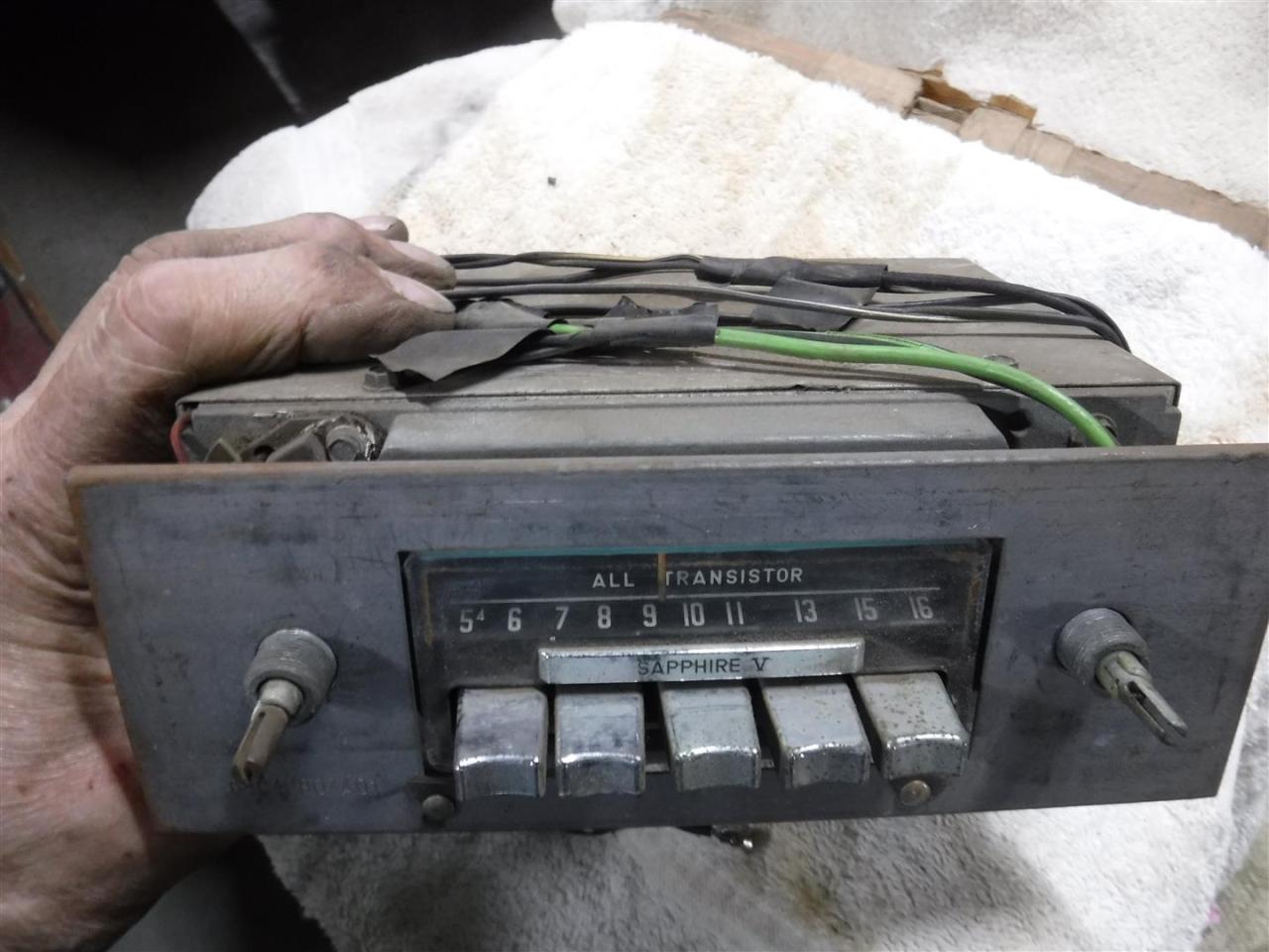 1960 Classic Car Radio radio&#039;&#039;s from 1930 - 1990