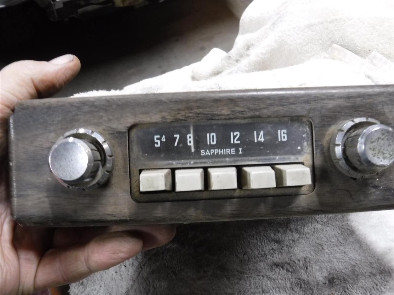 1960 Classic Car Radio radio&#039;&#039;s from 1930 - 1990