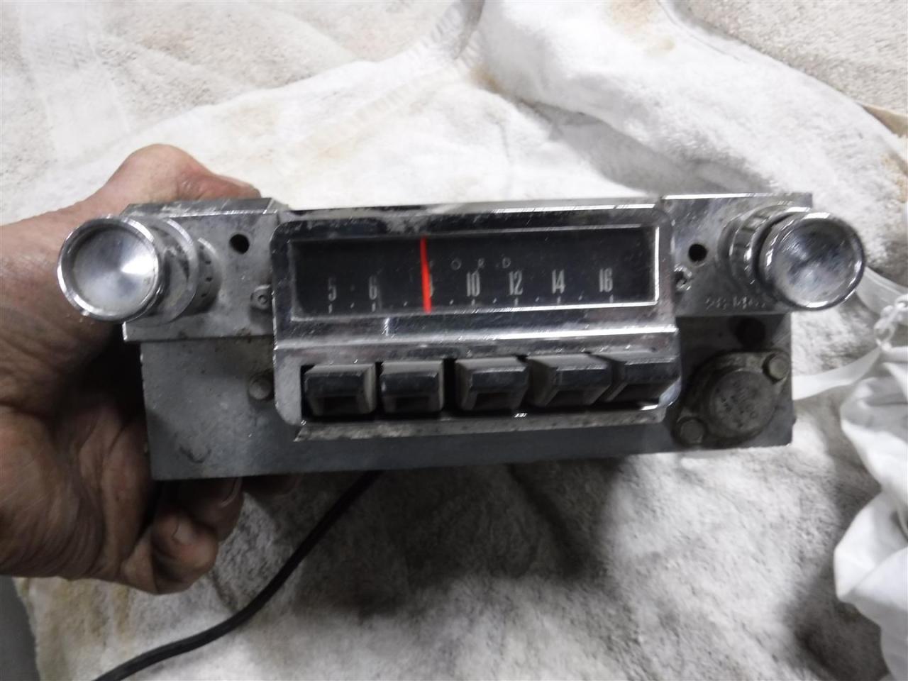 1960 Classic Car Radio radio&#039;&#039;s from 1930 - 1990