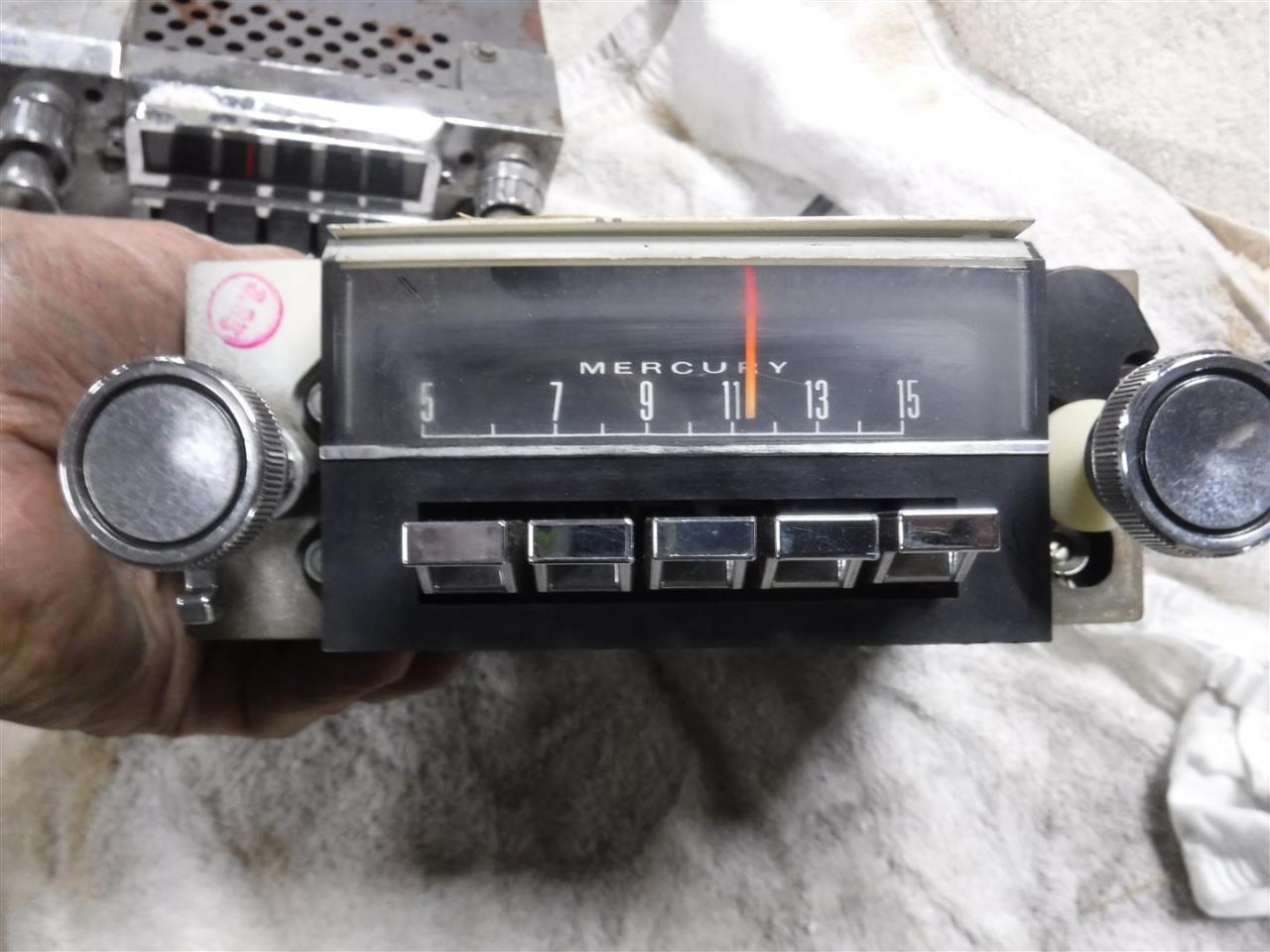 1960 Classic Car Radio radio&#039;&#039;s from 1930 - 1990