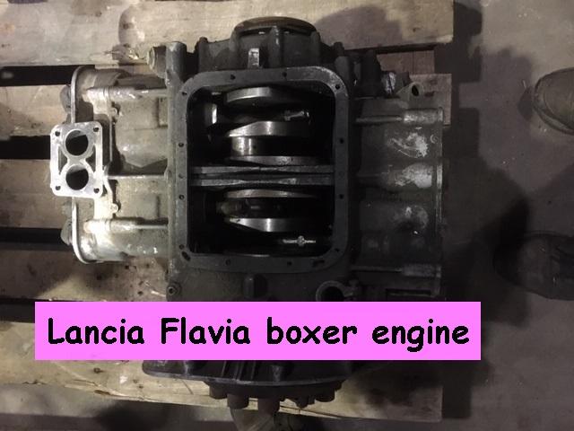 1900 Lancia Flavia boxer engine