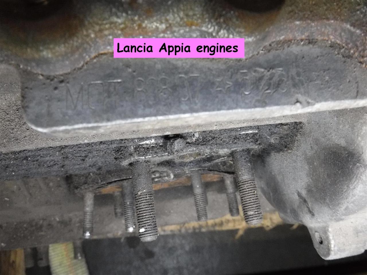 1900 Lancia appia engines