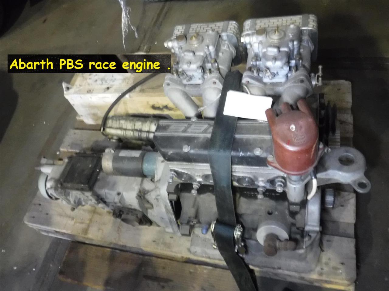 1900 Abarth engine PBS race