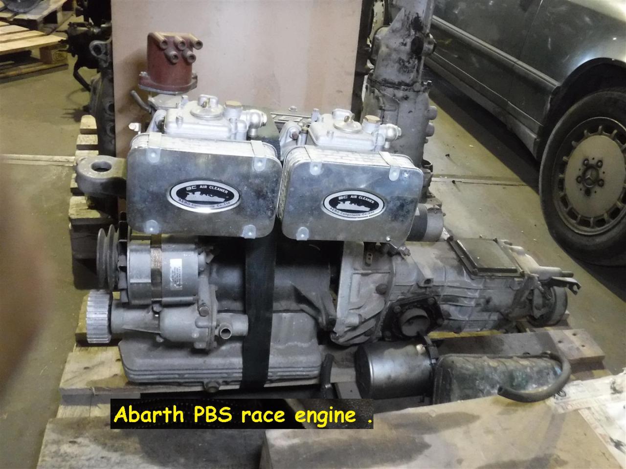 1900 Abarth engine PBS race