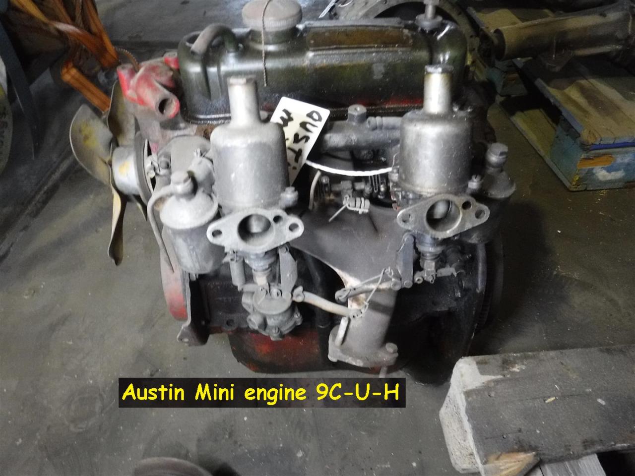 1970 Austin Mini parts Austin Mini engine