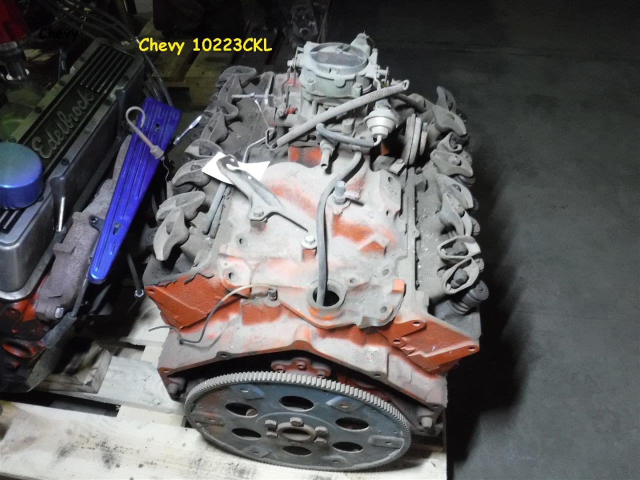 1968 Chevrolet parts engine 350 CU. 0223