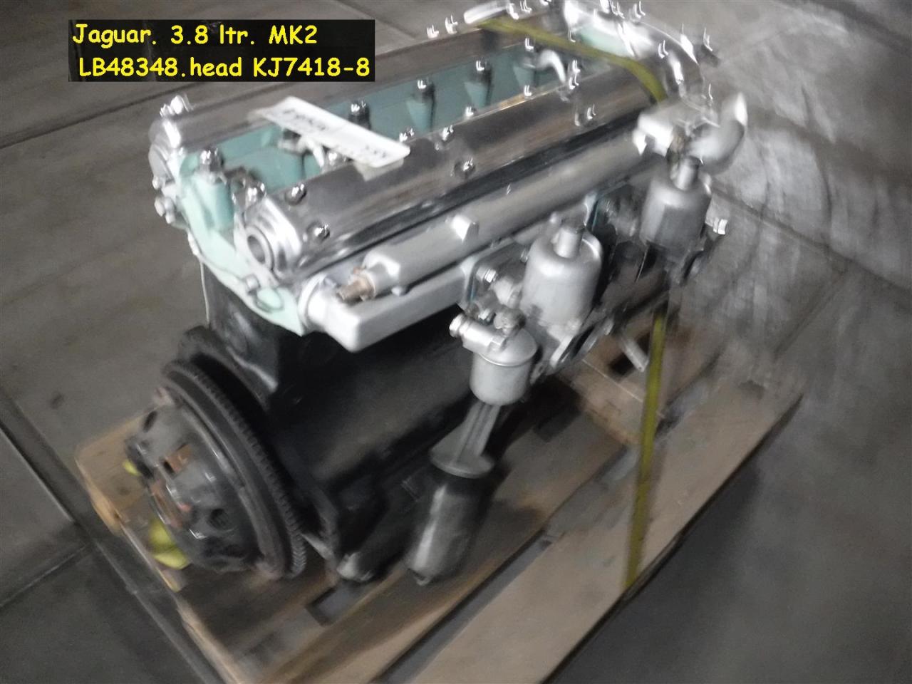 1900 Jaguar parts MK2 engine 3.8 ltr LB48348