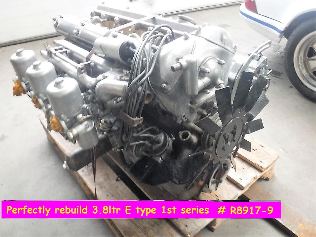 1900 Jaguar parts E-type engine 3.8 liter