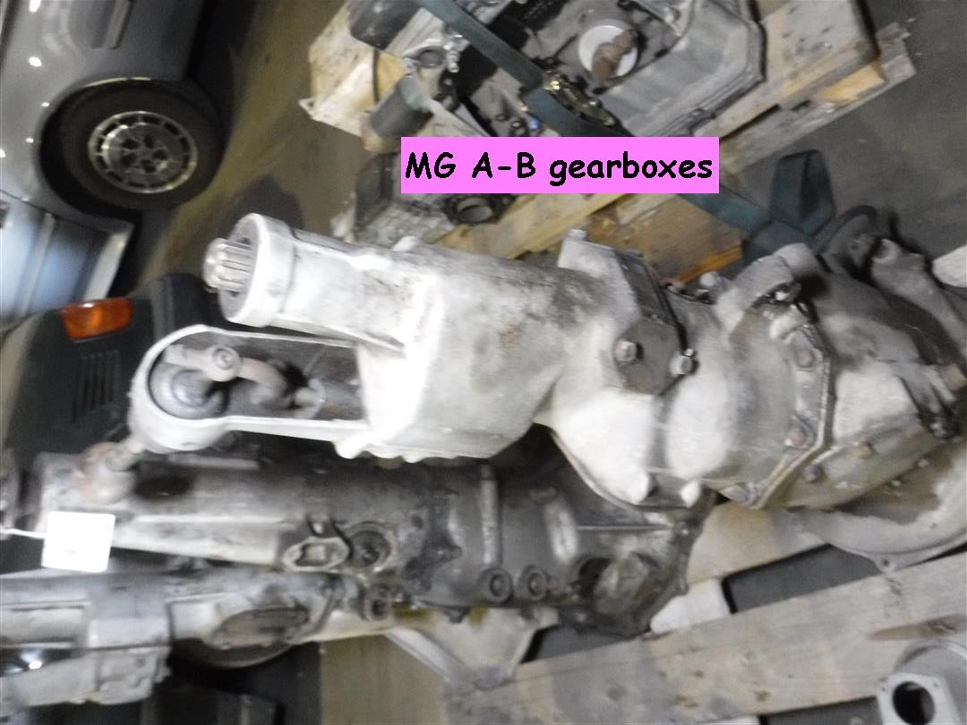 1900 MG gearboxes