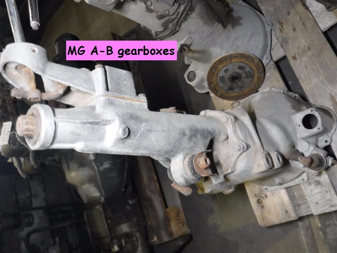 1900 MG gearboxes