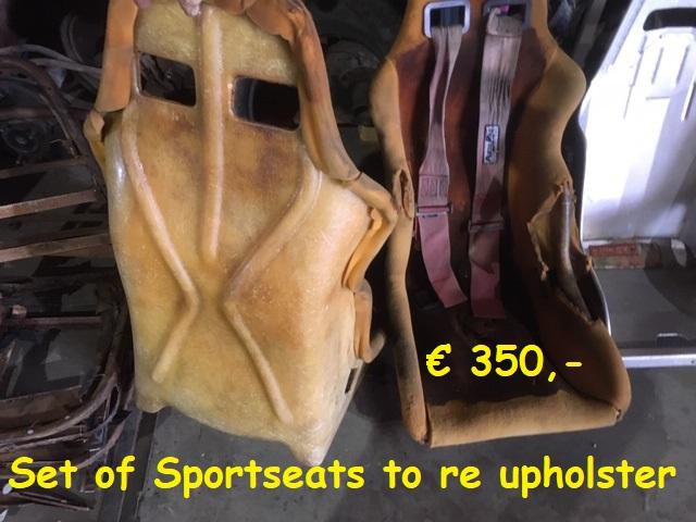 2000 several parts  racing , sport seats