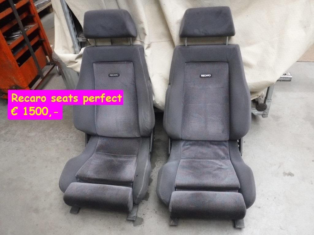 2000 several parts  racing , sport seats