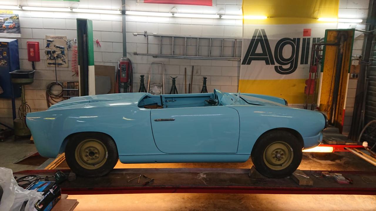 1959 Abarth Allemano spider blue