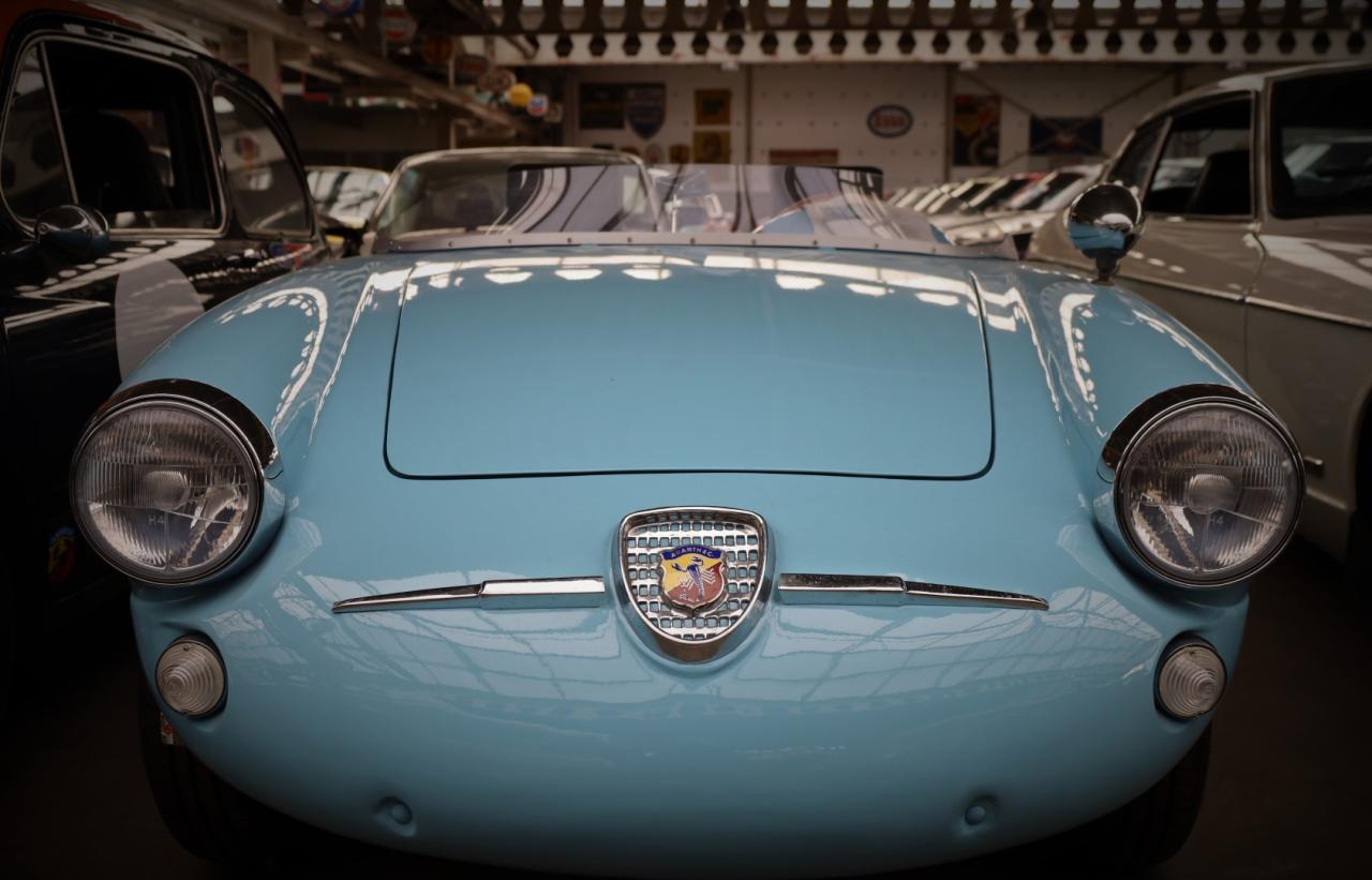 1959 Abarth Allemano spider blue