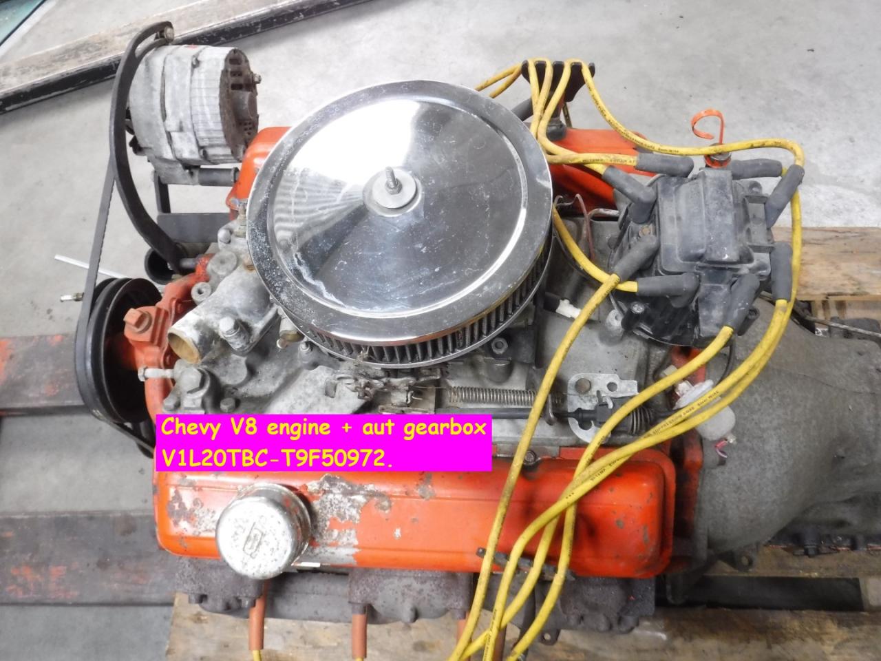 1969 Chevrolet parts engine 302 / 350 CU