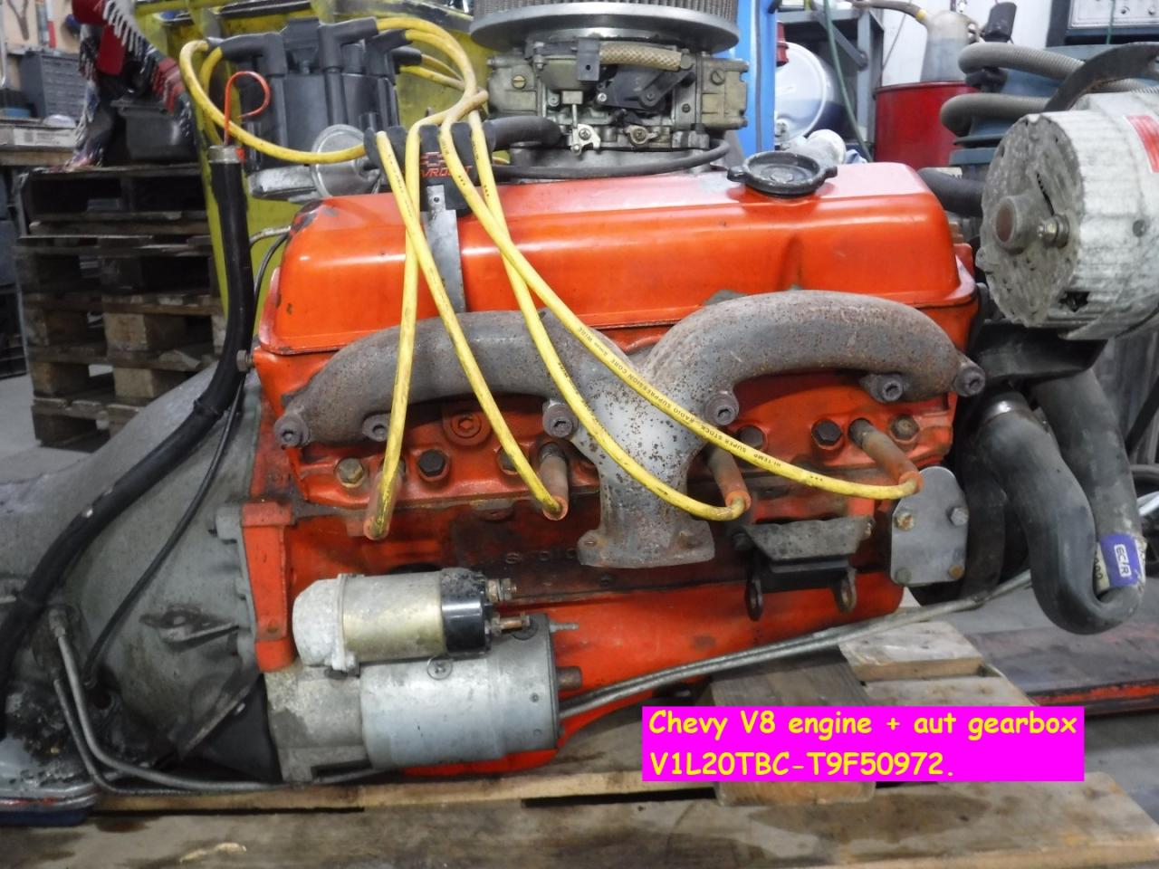 1969 Chevrolet parts engine 302 / 350 CU