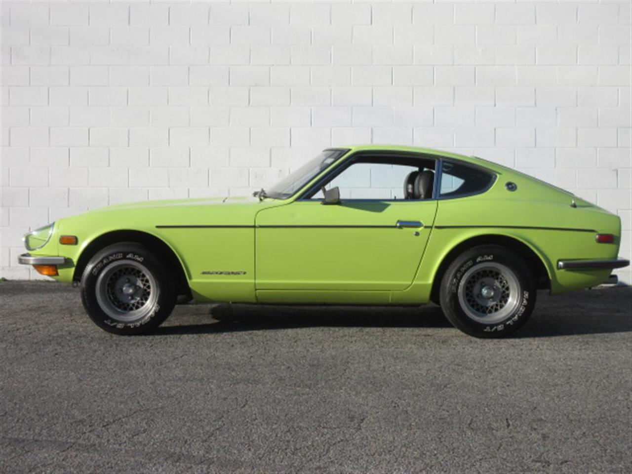 1972 Datsun 240Z yellow/ green nr 707