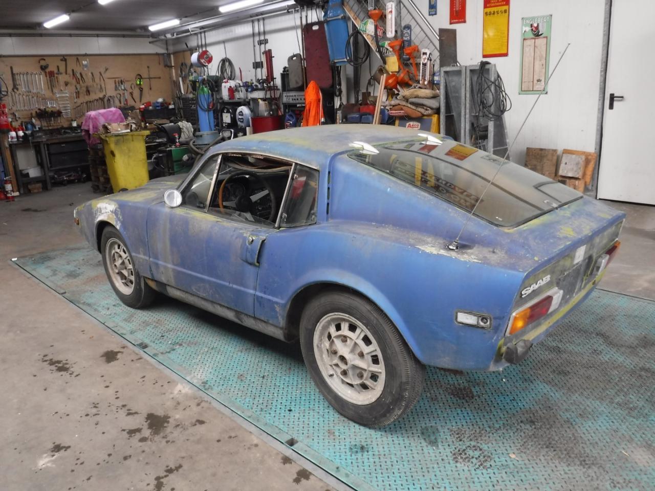 1970 Saab Sonett blue