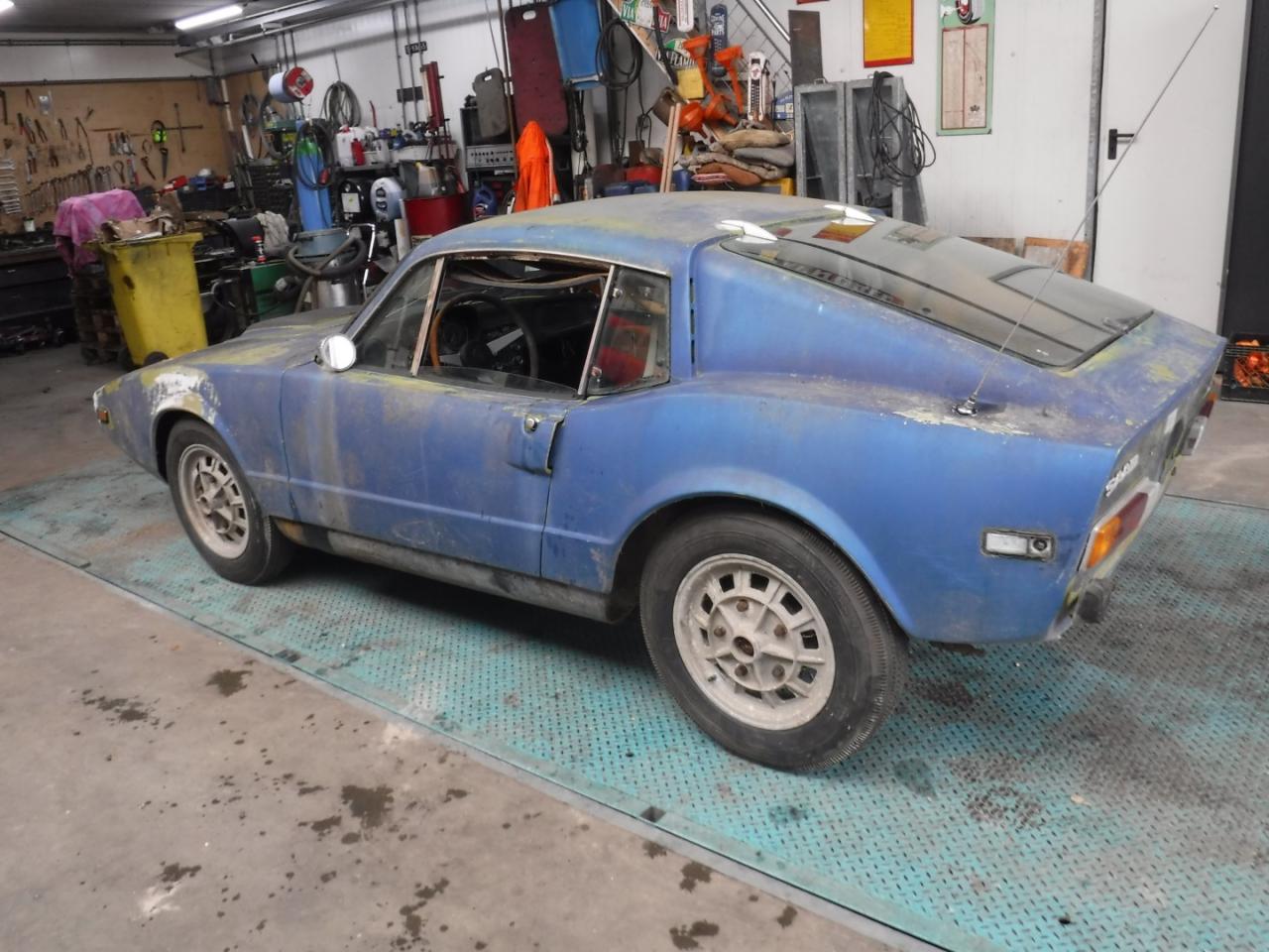 1970 Saab Sonett blue