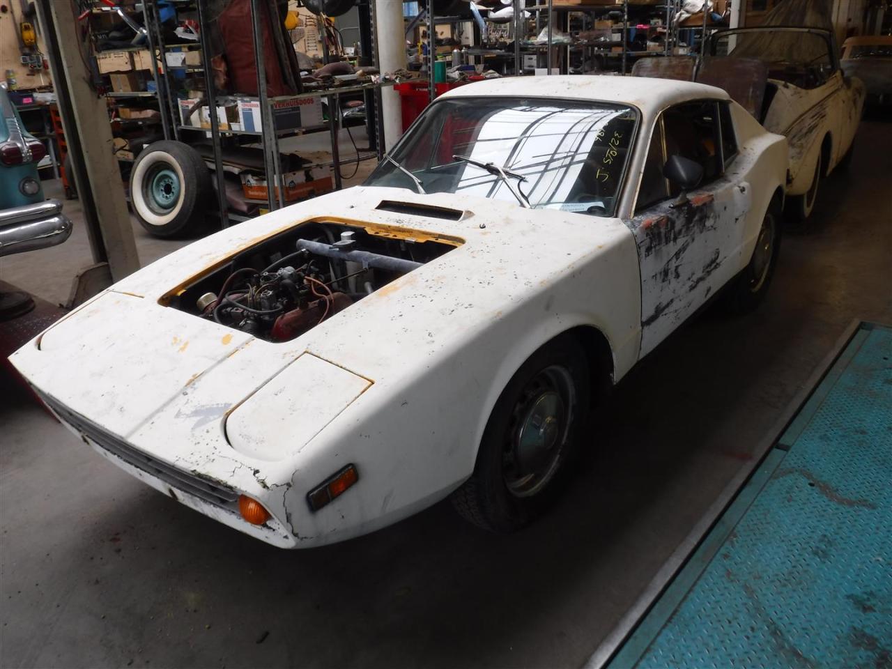 1971 Saab Sonett white