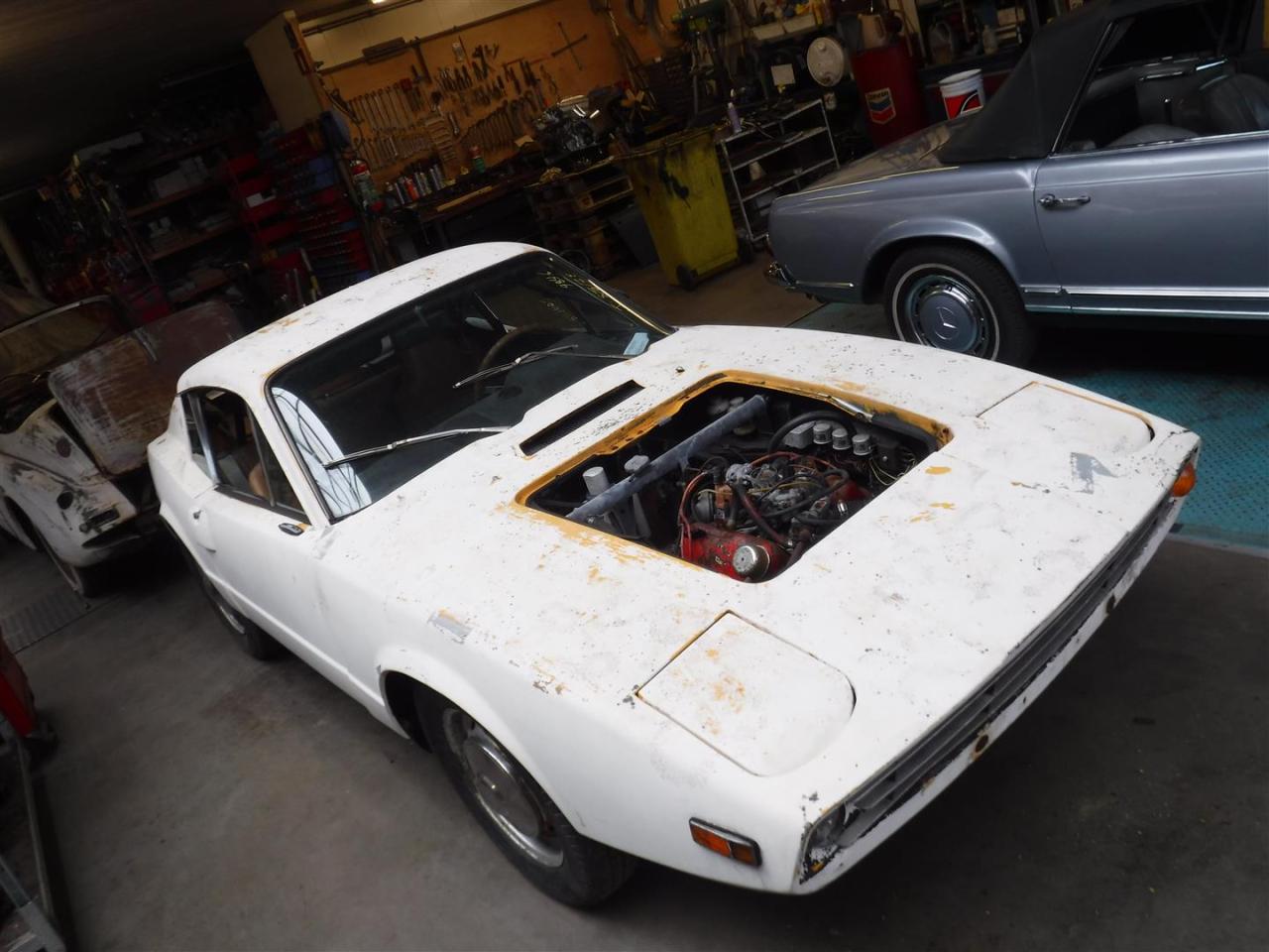 1971 Saab Sonett white