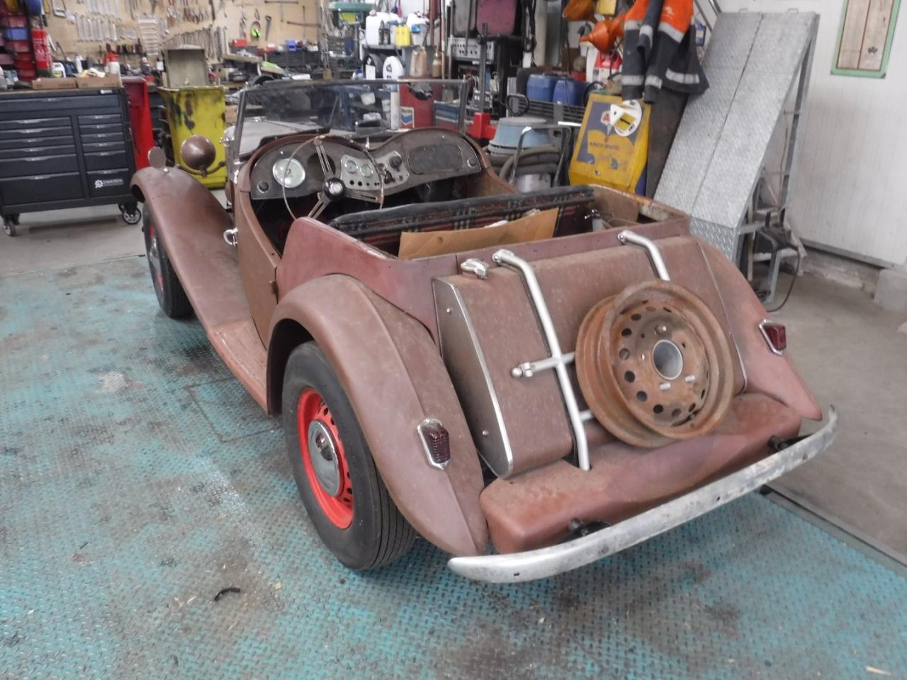 1951 MG TD nr. 5245